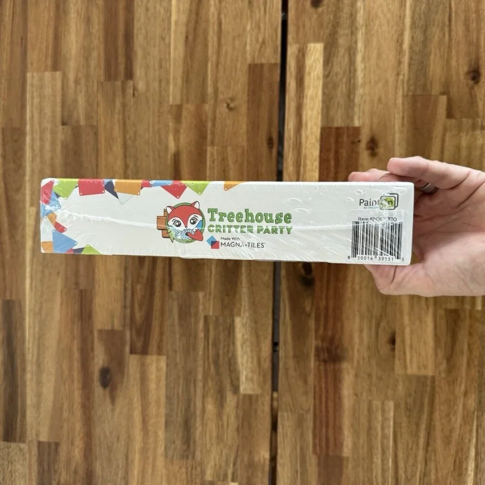 Treehouse Critter Party Made With Magna-Tiles‎ PaintOn Ages 3-99 Crayola READ
